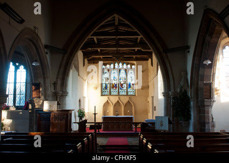 St. Mary`s Church, Wappenham, Northamptonshire, England, UK Stock Photo